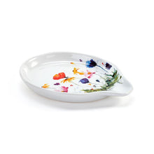 Load image into Gallery viewer, DEMDACO Wildflowers Oval Spoon Rest - 4.5x6in