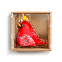 Load image into Gallery viewer, Cardinal Bird Song Mini Bell - 3x4in