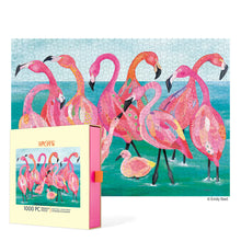Load image into Gallery viewer, Flamingo Beach 1000 Piece Puzzle