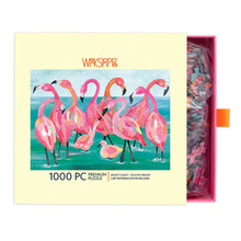 Load image into Gallery viewer, Flamingo Beach 1000 Piece Puzzle