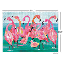 Load image into Gallery viewer, Flamingo Beach 1000 Piece Puzzle