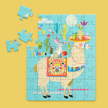 Load image into Gallery viewer, Llama Llyft 48 Piece Puzzle Snax