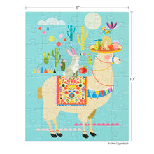 Load image into Gallery viewer, Llama Llyft 48 Piece Puzzle Snax