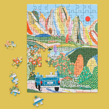Load image into Gallery viewer, Day Tripping 100 Piece Jigsaw Puzzle Snax