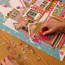 Load image into Gallery viewer, Gingerbread House 1000 Piece Puzzle