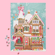 Load image into Gallery viewer, Gingerbread House 1000 Piece Puzzle