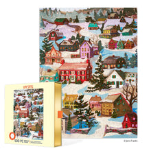Load image into Gallery viewer, Winter Village 500 Piece Puzzle