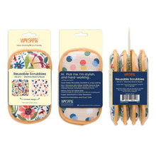 Load image into Gallery viewer, Field Of Flowers Scrubbie Set