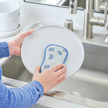 Load image into Gallery viewer, Blue Cornflower Scrubbie Set