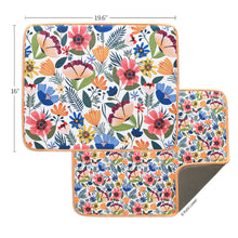 Load image into Gallery viewer, Field Of Flowers Dish Drying Mats