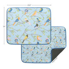 Load image into Gallery viewer, Floral Finch & Friends Dish Mat