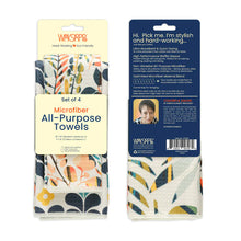 Load image into Gallery viewer, Colorful Leaves All Purpose Towel Set