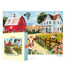 Load image into Gallery viewer, Wildflower Farm 1000 Piece Puzzle