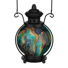 Load image into Gallery viewer, Swirl LED Lantern - Green