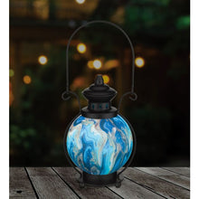 Load image into Gallery viewer, Swirl LED Lantern - Green