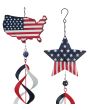 Load image into Gallery viewer, Americana Hanging Wind Spinner