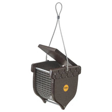 Load image into Gallery viewer, Shelled Peanut Bird Feeder in Brown Recycled Plastic