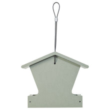 Load image into Gallery viewer, Small Hopper Feeder in Sage Green Recycled Plastic