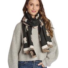 Load image into Gallery viewer, Cat Print Scarf