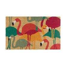 Load image into Gallery viewer, Doormat Coir - Flamingo Multi
