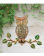 Load image into Gallery viewer, Henna Owl Wall Decor - Auburn