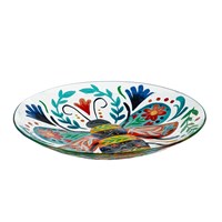 Load image into Gallery viewer, Bumblebee Folk Art Birdbath