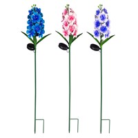 Load image into Gallery viewer, What She Shed Solar Lupine Garden Stake, 36" H