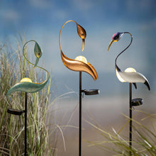 Load image into Gallery viewer, Coastal Bird Solar Garden Stake