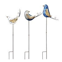 Load image into Gallery viewer, Fancy Metal Bird Garden Stake