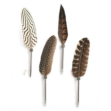 Load image into Gallery viewer, Vintage Feather Pen in Gift Box