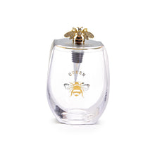 Load image into Gallery viewer, Bee Stemless Wine Glass & Wine Stopper
