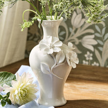 Load image into Gallery viewer, Vase with 3-D Sculpted Flowers SM