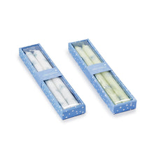 Load image into Gallery viewer, Hand Crafted Taper Candles with Hydrangea Petal Decal