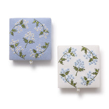 Load image into Gallery viewer, Hydrangea Small Jewelry Box with Beaded Tassel