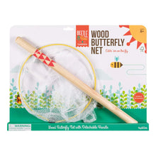 Load image into Gallery viewer, Wood Butterfly Net with Detachable Handle