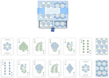 Load image into Gallery viewer, Hydrangea Double Deck Textured Playing Cards in Gift Box