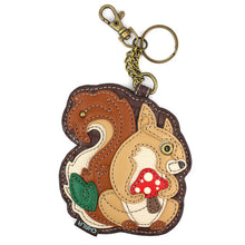 Load image into Gallery viewer, Chala Key Fob/Coin Purse - Squirrel