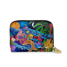Load image into Gallery viewer, Laurel Burch Sea Goddess Zipper Wallet