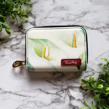 Load image into Gallery viewer, Georgia O'Keeffe Calla Lilies Zipper Wallet