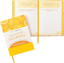 Load image into Gallery viewer, TableTopics Happiness Prompted Journal