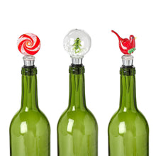 Load image into Gallery viewer, Christmas Spirits Festive Bottle Stopper