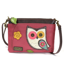 Load image into Gallery viewer, Chala Mini Crossbody - Owl II Dark Pink