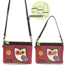 Load image into Gallery viewer, Chala Mini Crossbody - Owl II Dark Pink