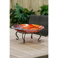 Load image into Gallery viewer, Birdbath Pedestal Scroll