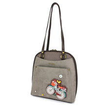 Load image into Gallery viewer, Chala Convertible Backpack Purse - Bicycle