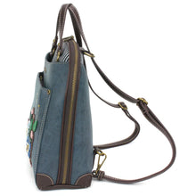 Load image into Gallery viewer, Chala Convertible Backpack Purse - Forget Me Not