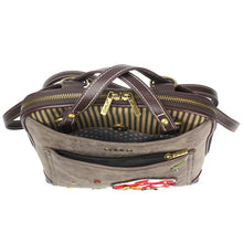 Load image into Gallery viewer, Chala Convertible Backpack Purse - Mushrooms