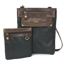 Load image into Gallery viewer, Chala Gemini Crossbody Black - Sunflower