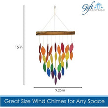 Load image into Gallery viewer, Rainbow Waterfall Glass Chime