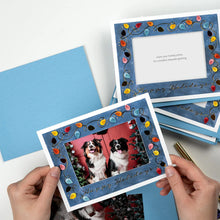 Load image into Gallery viewer, Holiday Photo Card Quilling Card